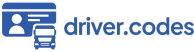 Driver Codes